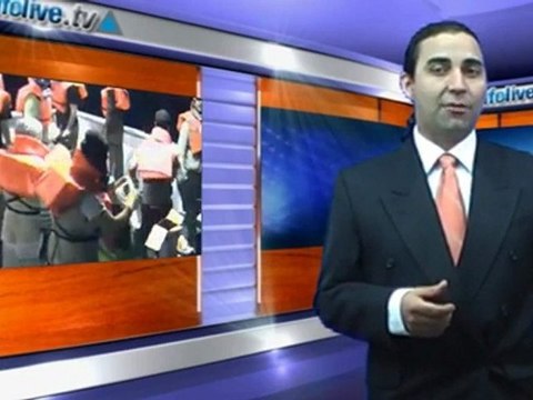 Según activistas, Israel intentó sabotear el motor de la flotilla