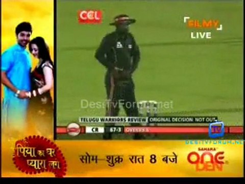 Telugu Warriors vs.Chennai Rhinos -Chennai Rhinos Inning Ov09-10