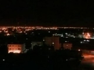 La fuerza aérea responde a un ataque con  cohetes Grad en Gaza