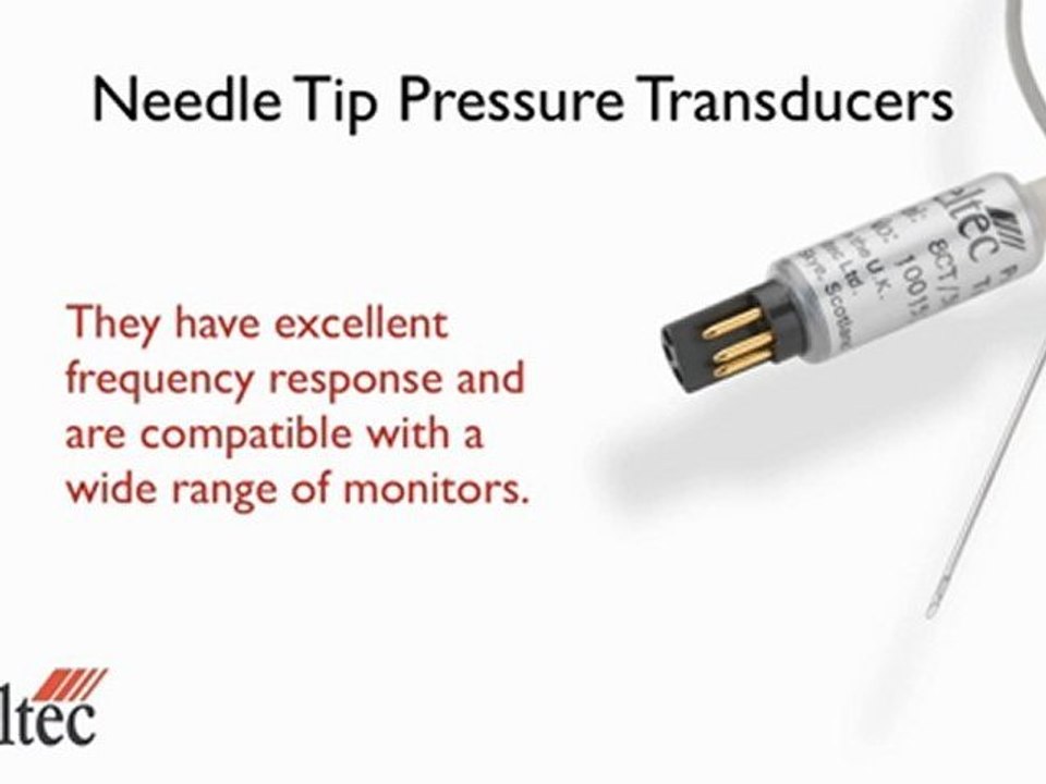Needle Tip Pressure Transducers