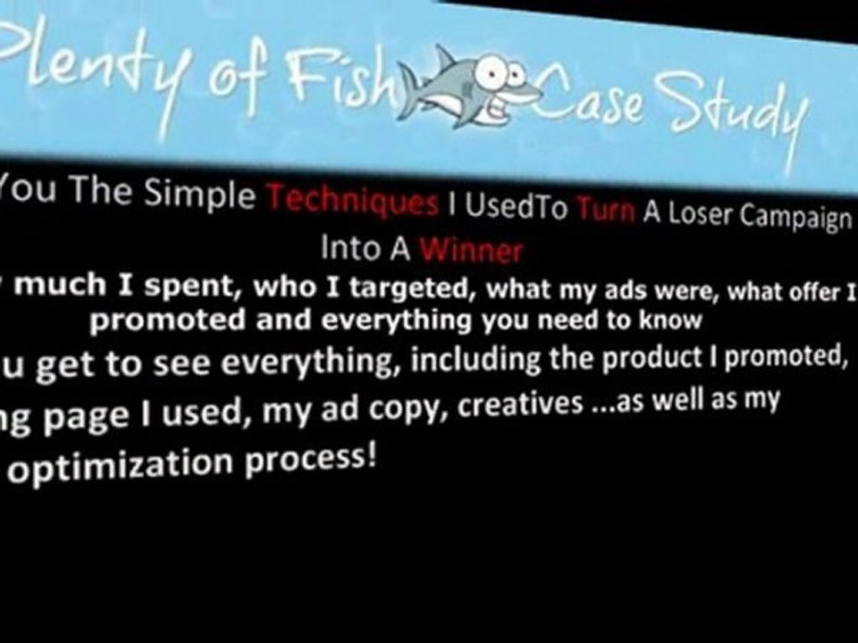 Plenty of Fish the best traffic sources of 2012- PoF