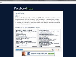 Youtube Proxies - Facebook-Proxy.me