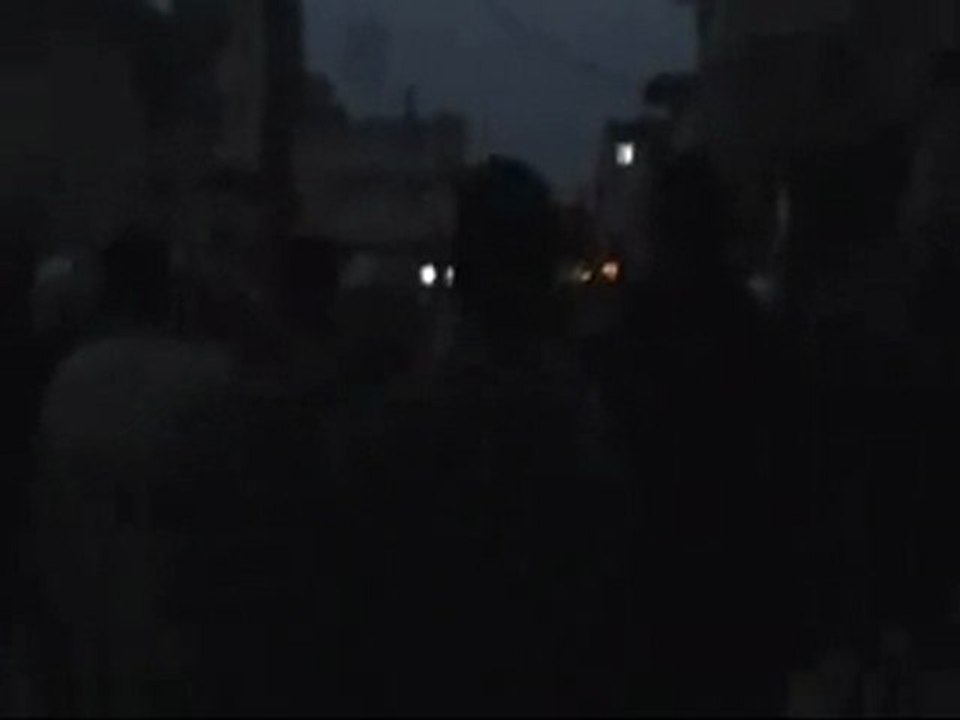 فري برس   حلب    حي المرجة    مسائية 30 01 2012 ج3