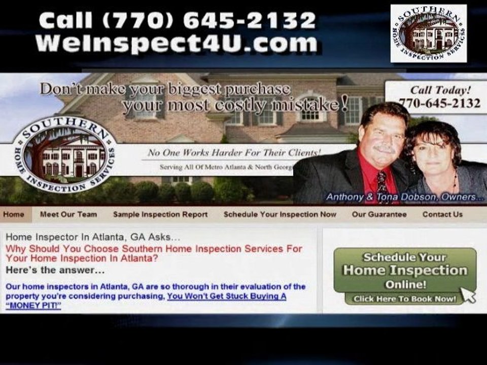 Home Inspections in Atlanta GA Southern Home Inspection