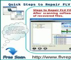 FLV Repair: Repair FLV files for easy accessing