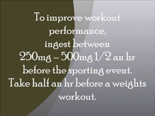 Increase Strength with Caffeine Powder