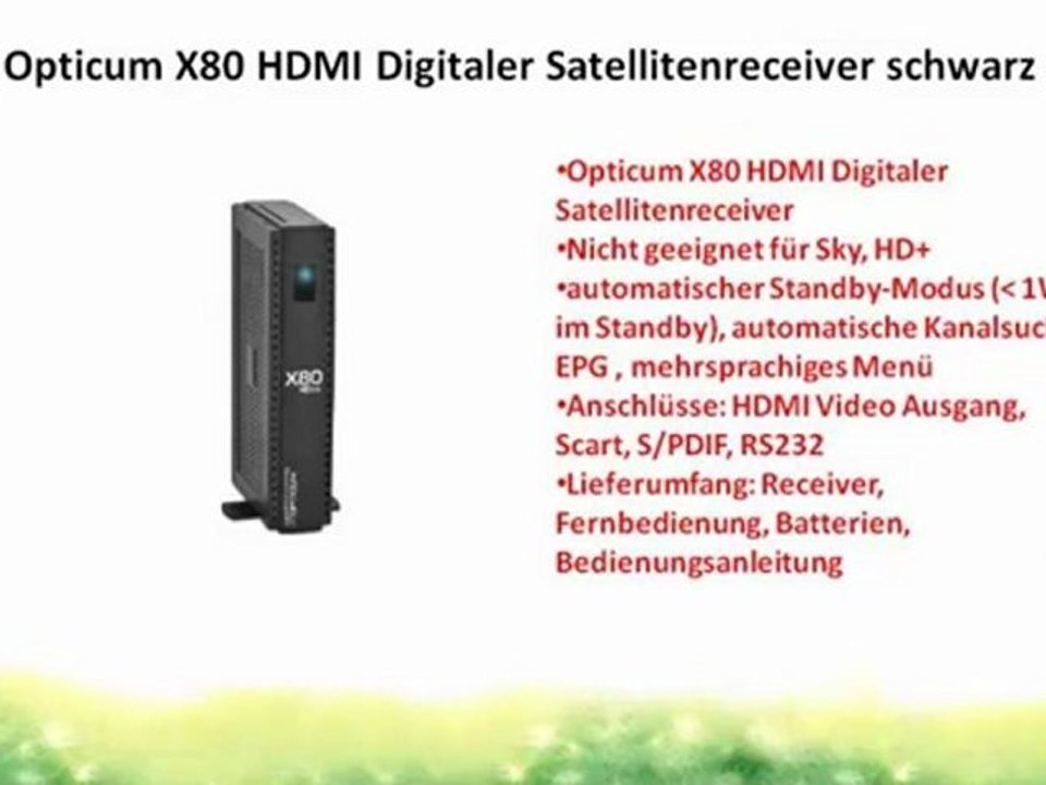 10 Besten Sat Receiver HDMI zum Kaufen