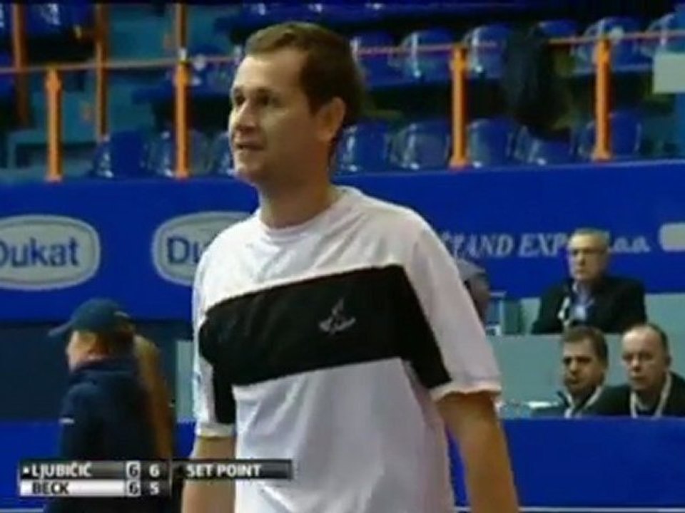 Zagreb - Ljubicic siegt mit Mühe gegen Beck