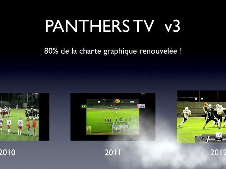 Présentation Panthers TV