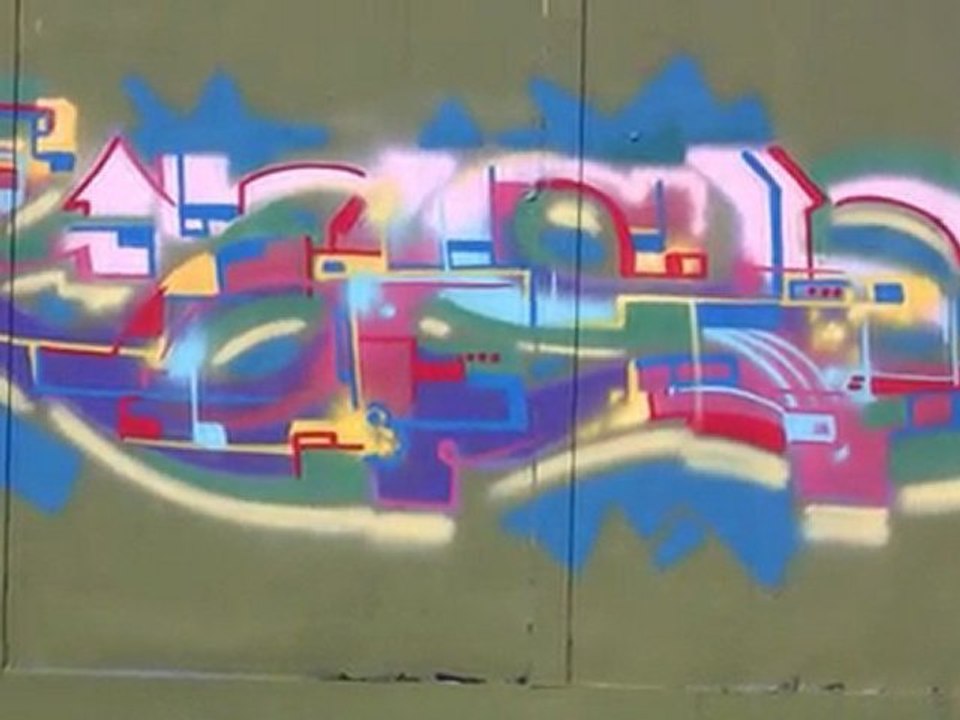 kase2 dedication spray painted aerosol art piece by Caleb Aero