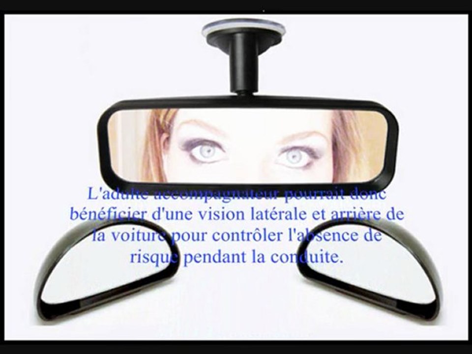 La conduite accompagnée --- Kit de rétroviseurs pour particuliers et auto-écoles