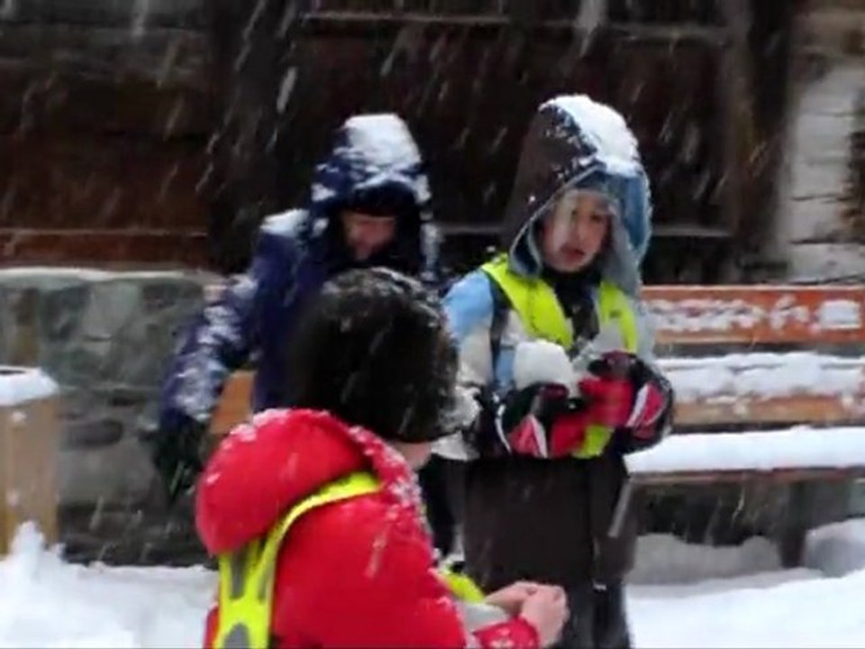 Il neige sur Zermatt
