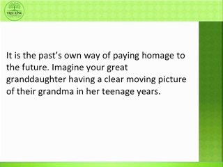 Family Legacy Video -  Past's Treasured Gift To The Future