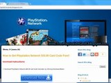 Playstation Network PS3 PSN Card Generator 50$ Legit and Working! Download For Free!