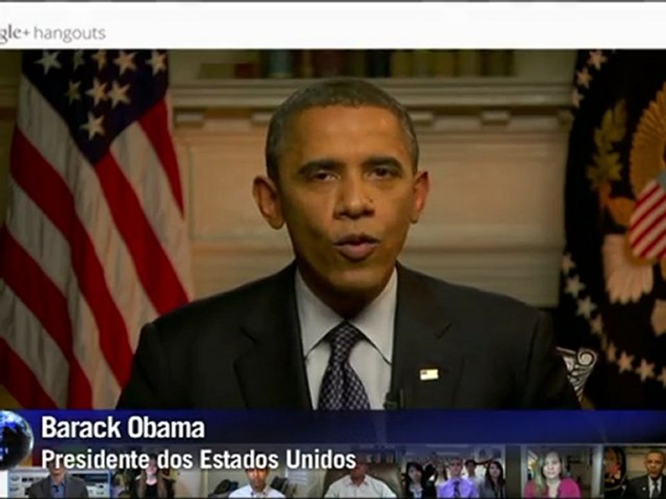 Bate-papo com Obama