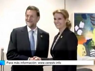 Rajoy se reúne con la primera ministra danesa