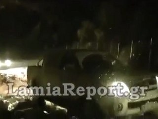Το αυτοκίνητο του Γκλέτσου "κόλλησε" στα χιόνια