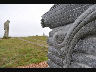 En Bretagne, la Vallée des saints