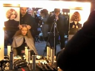 VIVIENNE WESTWOOD: backstage during Paris Fashion Week