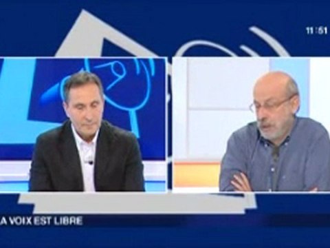 Jean Delavergne - EELV - La voix est libre 28 Janvier 2012 - France 3 Centre - partie 1