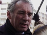 Déclaration de François Bayrou : 