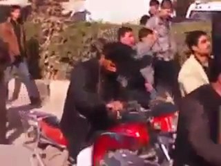 فري برس   حلب   السفيرة    مظاهرة الأحرار 30 1 2012 جـ4