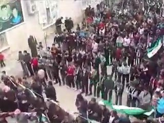 فري برس   حماة مورك مظاهرة لأحرار مورك يوم الثلاثاء 31 1 2012