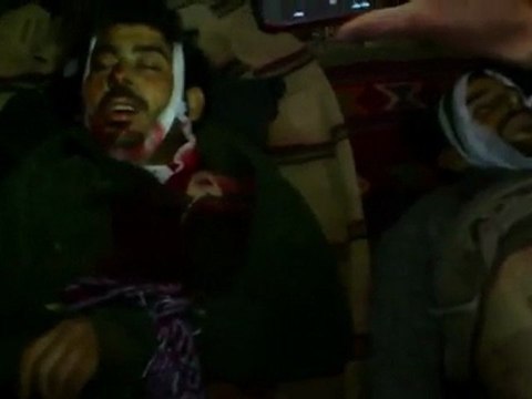 فري برس داعل درعا الشهيد مروان الشحادات والشهيد محمد الغزاوي 30 1 2012