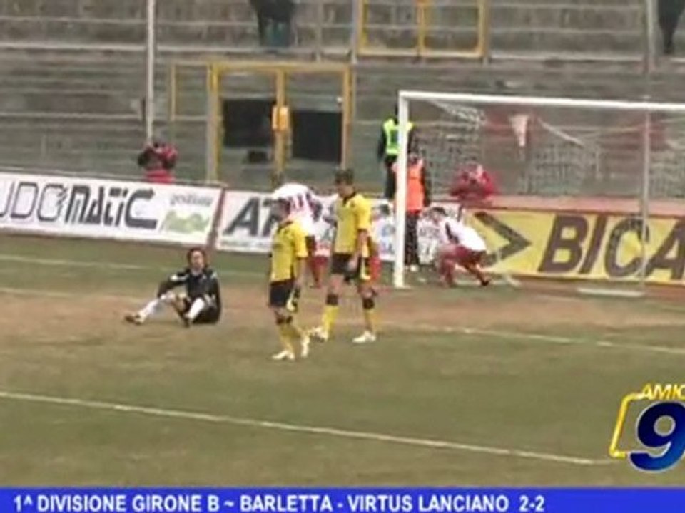 1^ divisione girone B | Barletta-Virtus Lanciano 2-2