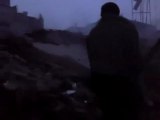 فري برس   حمص   الصفصافة دمار المنازل بالكامل 30 1 2012