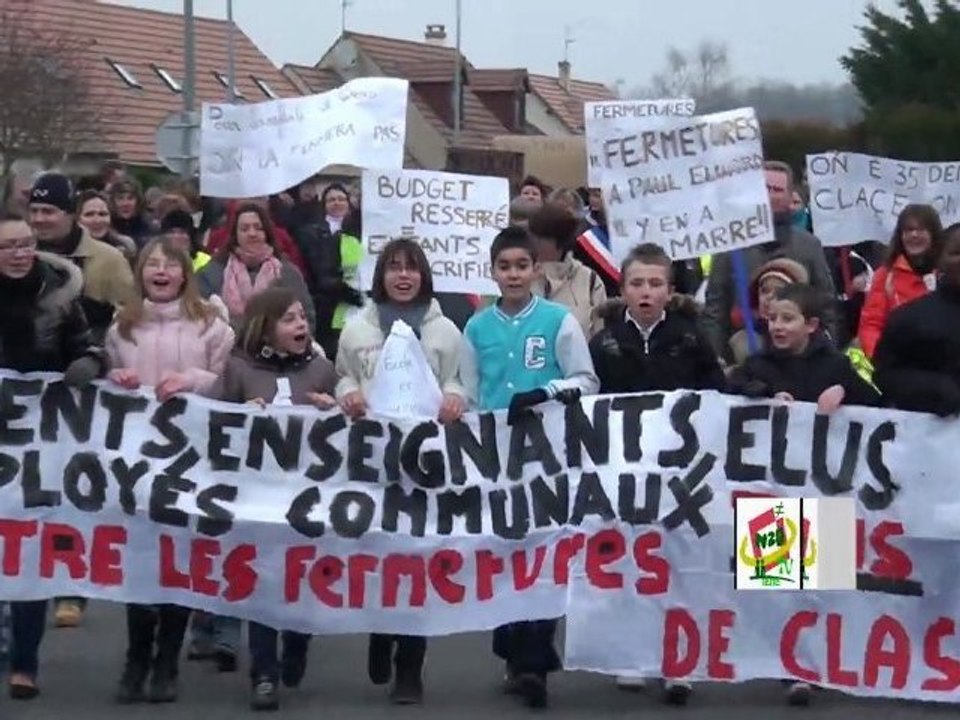 Fermeture de 4 classes à Gisors