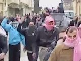 فري برس   حلب   السفيرة    مظاهرة حاشدة في مدينة السفيرة 27 1 2012 ج2
