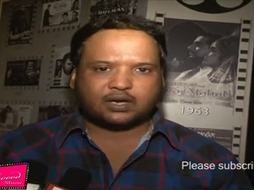 Producer Speaks About Story Of Upcoming Movie "Zindagi 50 50" @ Song Recording