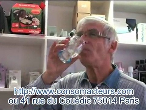 publicité de qualité : fontaine à eau gazeuse