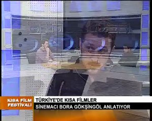 BORA GÖKŞİNGÖL KISA FİLM FESTİVALİ'NİN KONUĞUYDU