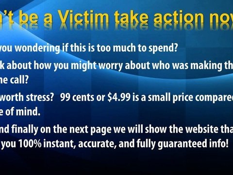 Trace Cell Phone Number