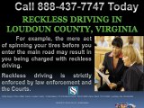 RECKLESS DRIVING IN LOUDOUN COUNTY VIRGINIA LAWYER