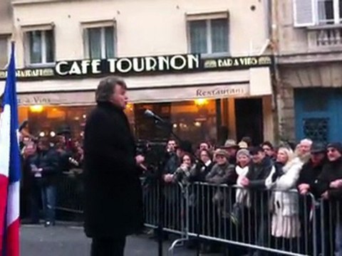 Discours de Gilbert Collard concernant le systeme des parrainages