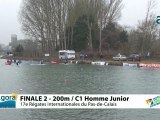 FINALE 1 (200m) C1 HOMME JUNIOR - REGATE INTERNATIONALE DU PAS-DE-CALAIS 2012