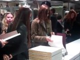 Carine Roitfeld at the book signing of Irreverent I GRAZIA