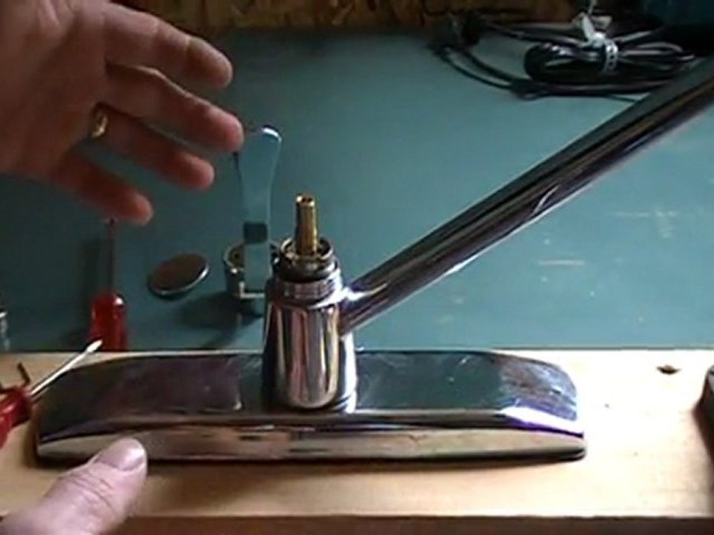 How To Repair A Leaky Kitchen Faucet Single Levermoen Video Dailymotion