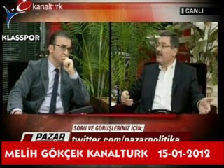 Melih Gökçek Kanalturk'te Ankaragücü konuştu...