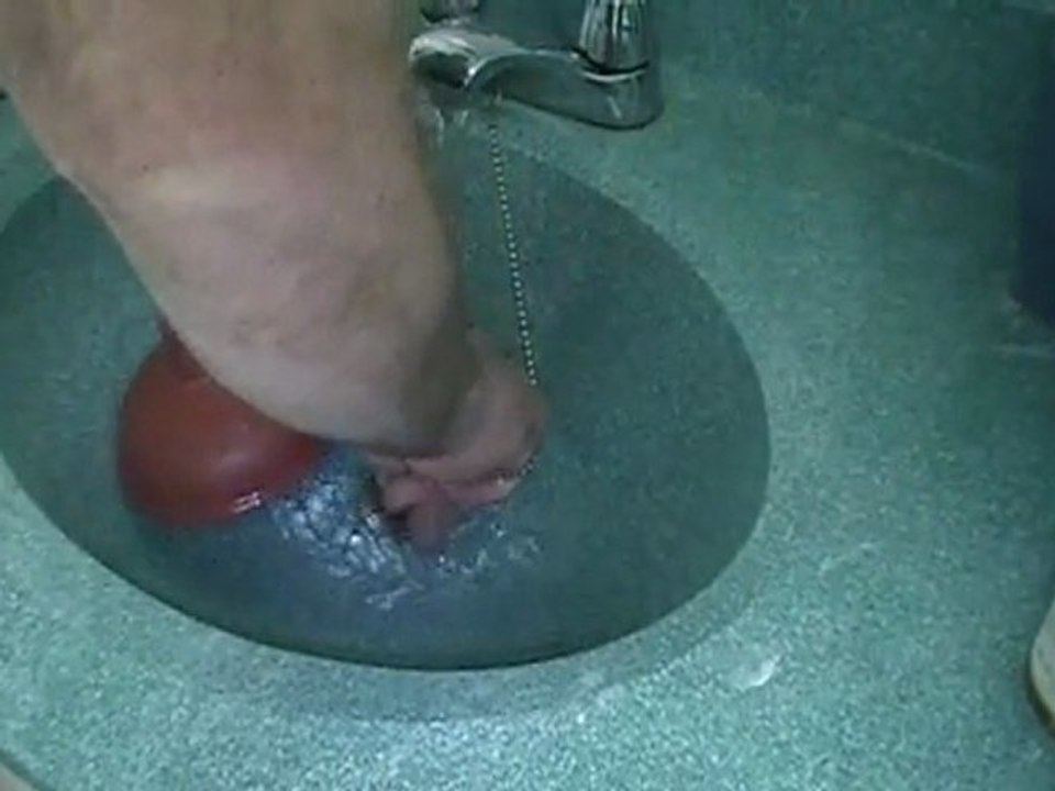 How to unplug a bathroom sink/basin drain.