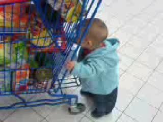 Leo fait ses courses