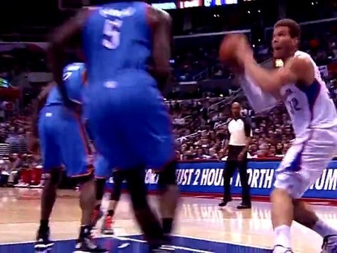 Blake Griffin's DUNK OF THE YEAR on Kendrick Perkins