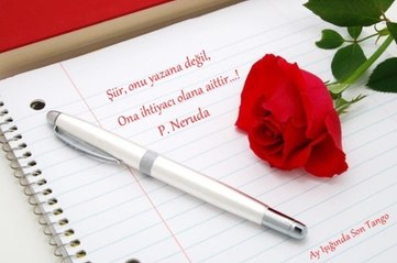 ben yazarken ağladum sen okurken ağlama -