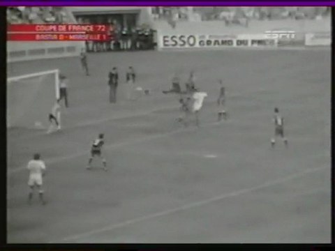 01 – Jean Marc Culioli – OM BASTIA – Finale Coupe de France – Année 1972