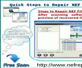 NEF Repair: Quick way to access NEF files