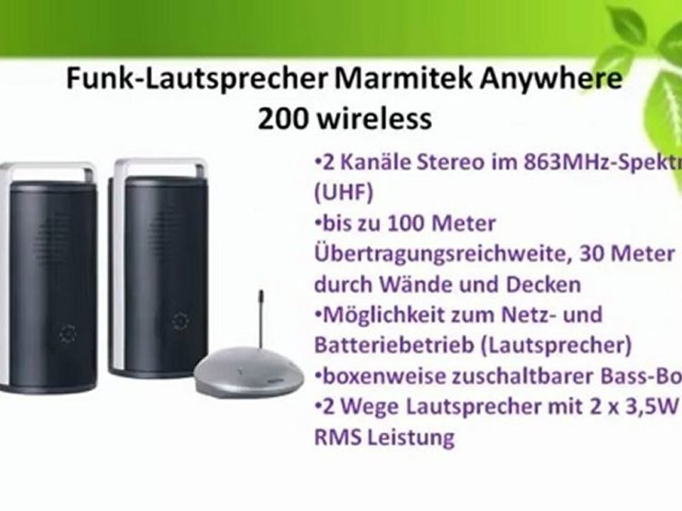 TOP 10 Funklautsprecher zu Kaufen