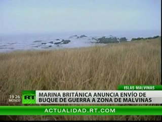 Londres envía un buque de guerra a las Malvinas 